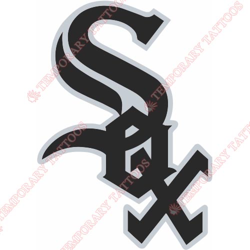 Chicago White Sox Customize Temporary Tattoos Stickers NO.1521